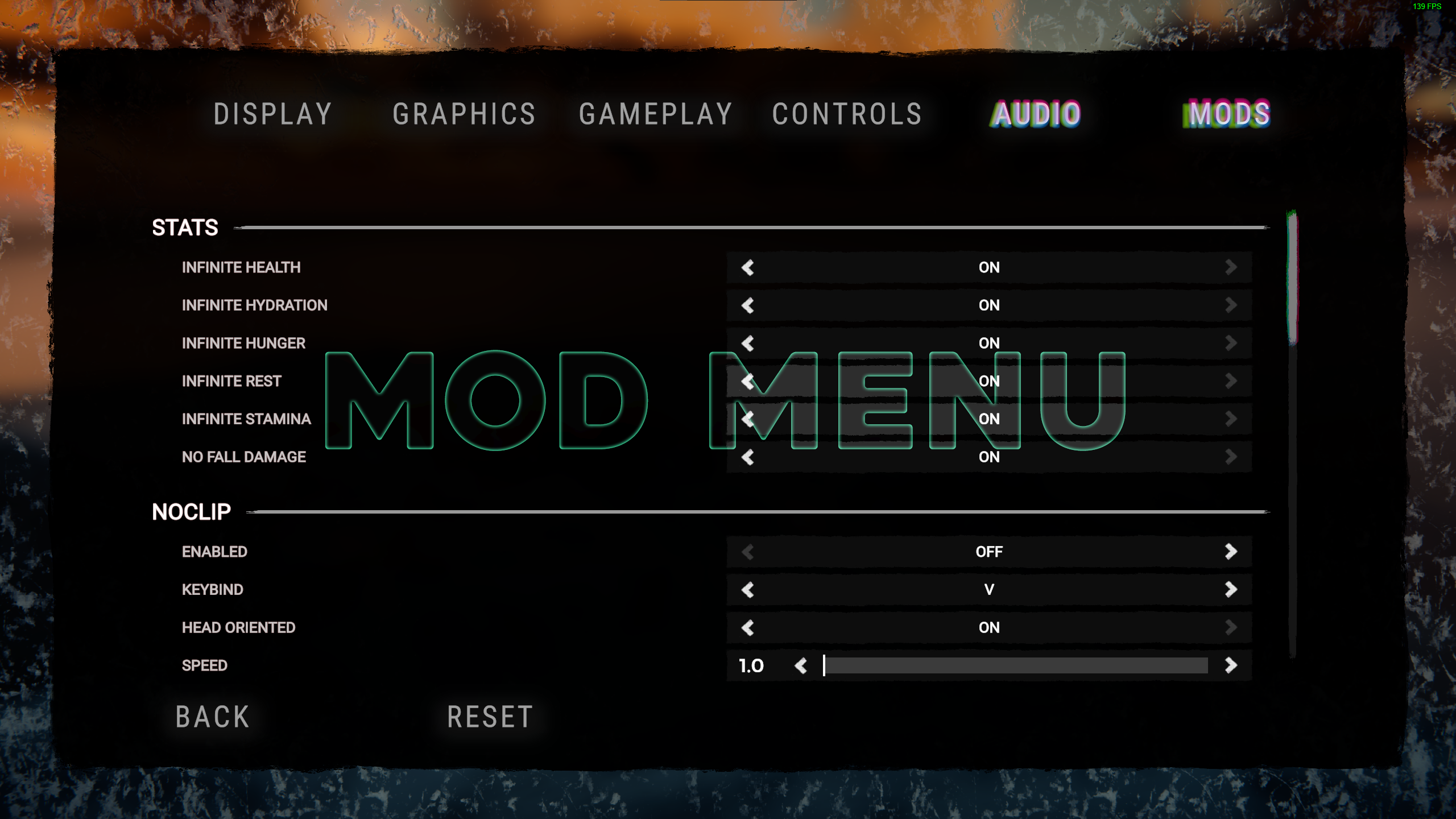 Nicks Mod Menu